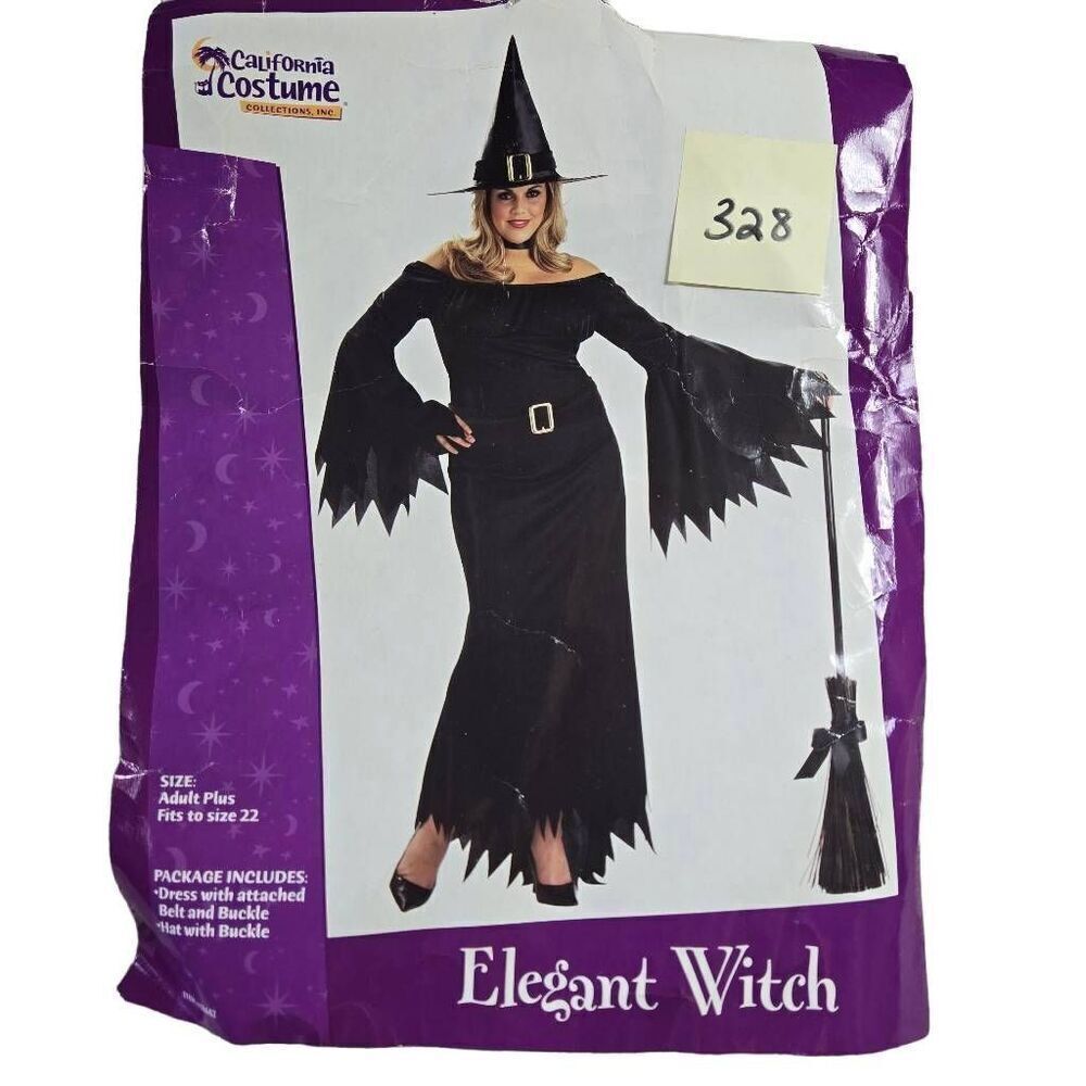 California Costume Elegant Witch Women's Plus Size Halloween Costume